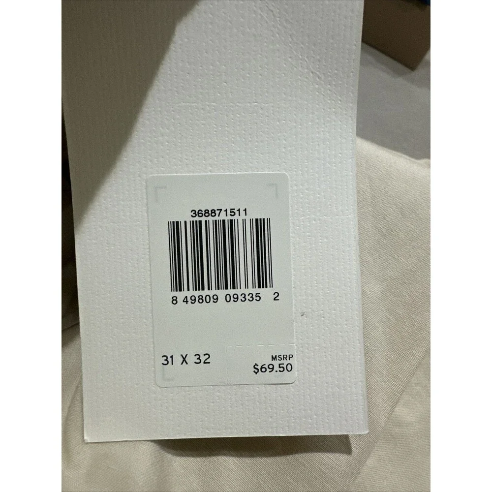 NEW Levi's Premium‎ Pleated High Loose Pants Beige Tan Women’s 31 X 32 Khaki $69